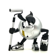 Atomik Orange "Sliver Nation" edition by Atomik Vinyl Toys UVDToys
