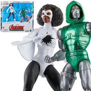 Avengers 60th Anniversary Marvel Legends Captain Marvel vs. Doctor Doom 6-Inch Action Figures Action & Toy Figures ToyShnip