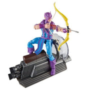 Avengers 60th Anniversary Marvel Legends Hawkeye with Sky-Cycle 6 Inch Action Figure Action & Toy Figures ToyShnip