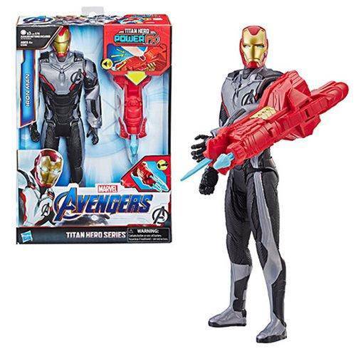 Avengers: Endgame Titan Hero Power FX Iron Man 12-Inch Action Figure Toys & Games ToyShnip
