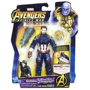 Avengers: Infinity War Captain America with Infinity Stone 6-Inch Action Figure Toys & Games ToyShnip