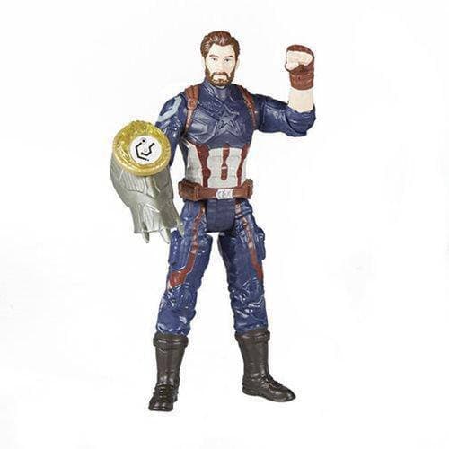 Avengers: Infinity War Captain America with Infinity Stone 6-Inch Action Figure Toys & Games ToyShnip