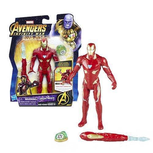 Avengers: Infinity War Iron Man with Infinity Stone 6-Inch Action Figure Toys & Games ToyShnip