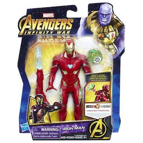 Avengers: Infinity War Iron Man with Infinity Stone 6-Inch Action Figure Toys & Games ToyShnip