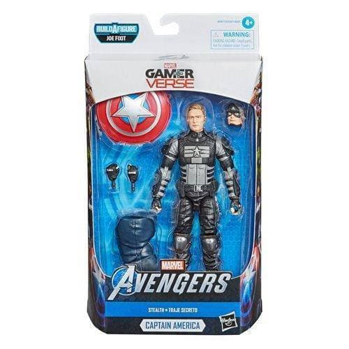 Avengers Video Game Marvel Legends 6-Inch Stealth Captain America Action Figure Action & Toy Figures ToyShnip