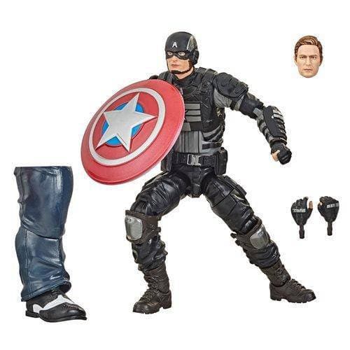 Avengers Video Game Marvel Legends 6-Inch Stealth Captain America Action Figure Action & Toy Figures ToyShnip