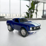 Racing Car Ford Mustang Blue Cars Baghera