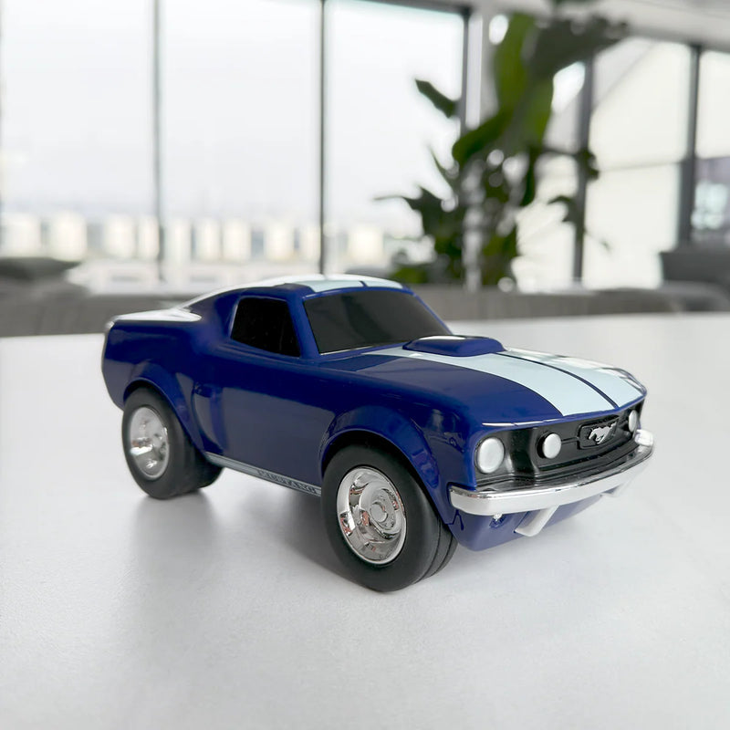 Racing Car Ford Mustang Blue Cars Baghera