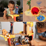 Banana-Rama Pirate Ship: Plucky Pirates Buildable Playset Playset Playper