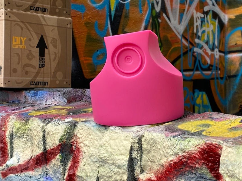 Banana Skinny Cap Pink Vinyl Art Toy Tenacious Toys