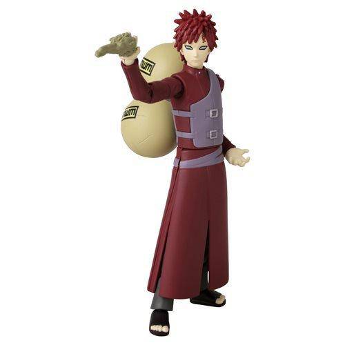 Bandai Anime Heroes Naruto: Shippuden Gaara 6.5 Inch Action Figure Action & Toy Figures ToyShnip