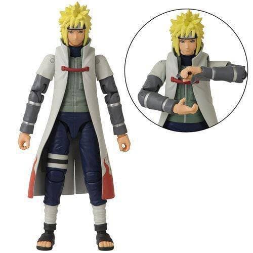 Bandai Naruto Anime Heroes Namikaze Minato Action Figure Action & Toy Figures ToyShnip