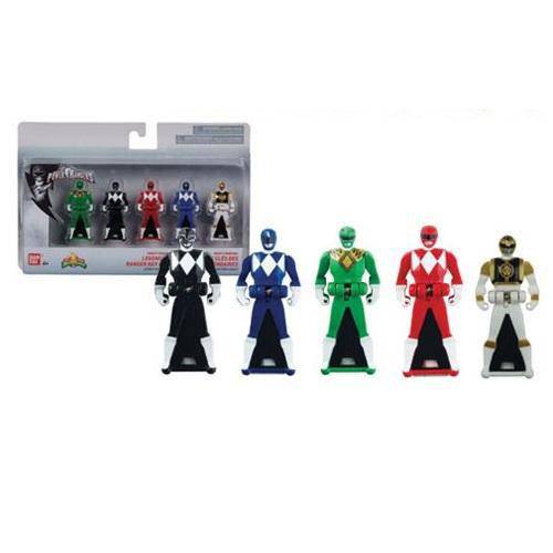 Bandai Power Rangers 25th Anniversary Ranger Keys 5-Pack Action & Toy Figures ToyShnip