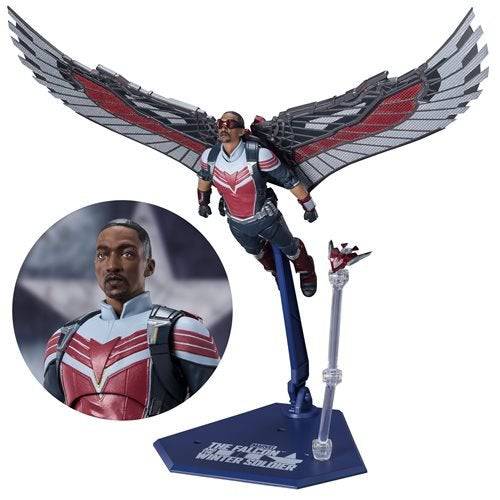 Bandai The Falcon and the Winter Soldier Falcon S.H.Figuarts Figure Action & Toy Figures ToyShnip