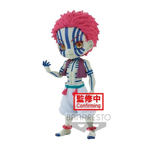 Banpresto Demon Slayer: Kimetsu no Yaiba Akaza Ver. A Q Posket Statue Action Figure ToyShnip