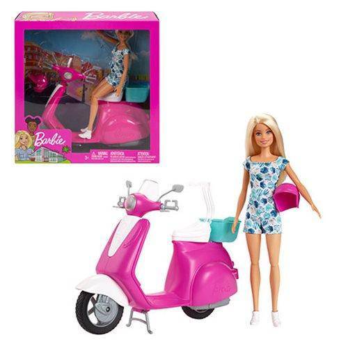 Barbie Doll and Scooter Toys & Games ToyShnip