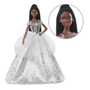 Barbie Holiday 2021 Doll - Dark Hair Dolls ToyShnip
