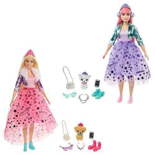 Barbie Princess Adventure Deluxe Doll with Pet - Select Figure(s) Action & Toy Figures ToyShnip