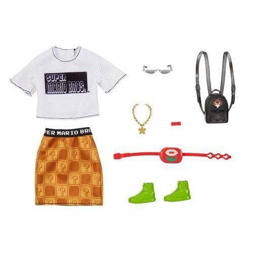 Barbie Super Mario Bros. Question Block Fashion Pack 17 Action & Toy Figures ToyShnip