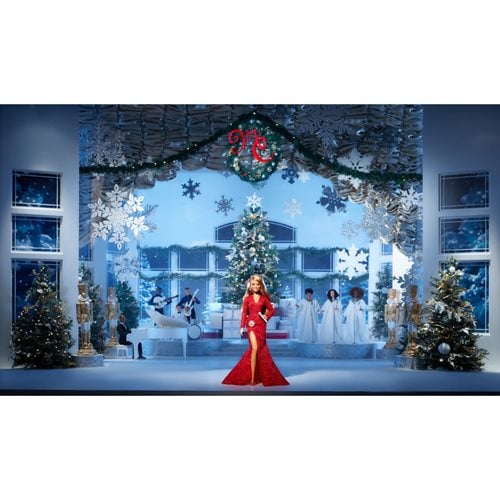 Barbie x Mariah Carey Holiday Celebration Doll Dolls ToyShnip
