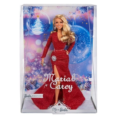 Barbie x Mariah Carey Holiday Celebration Doll Dolls ToyShnip