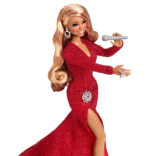 Barbie x Mariah Carey Holiday Celebration Doll Dolls ToyShnip