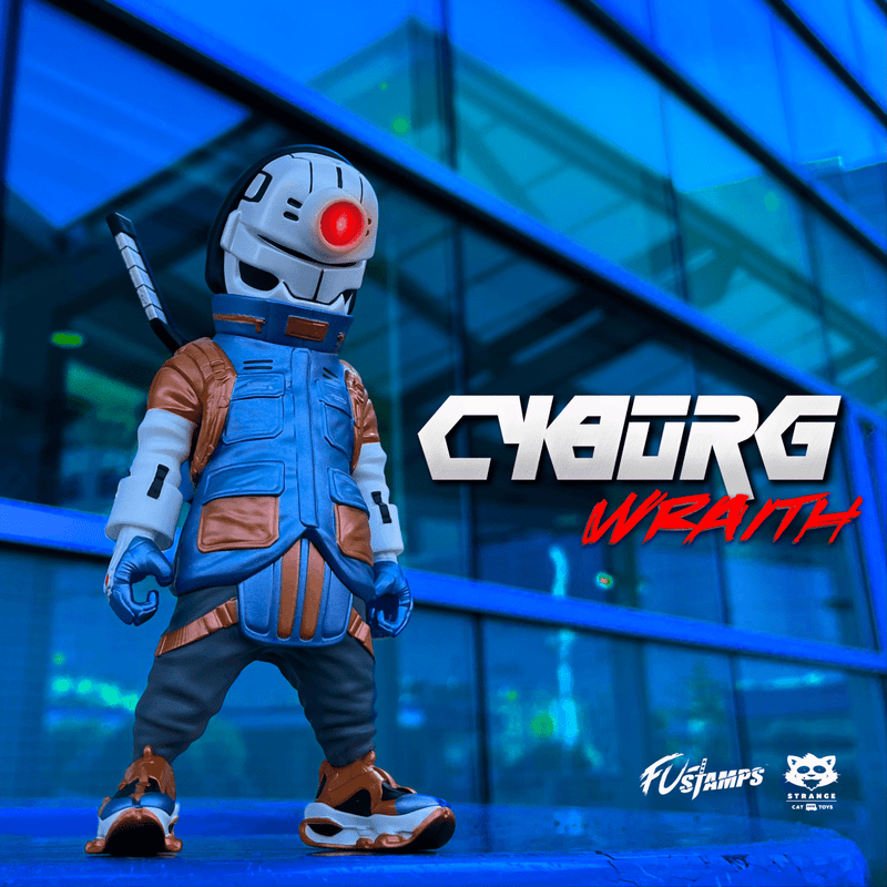 Bastard Wraith - Cyborg by Rios Palante Action Figure Strangecat Toys