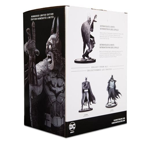 Batman Black and White Batmonster by Greg Capullo Statue Toys & Games ToyShnip