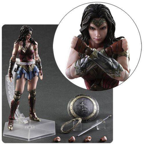 Batman v Superman: Dawn of Justice Wonder Woman Play Arts Kai Action Figure Toys & Games ToyShnip
