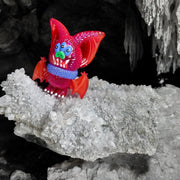 Beast Bat - Clear Pink by Art Junkie Designer Toys Strangecat Toys
