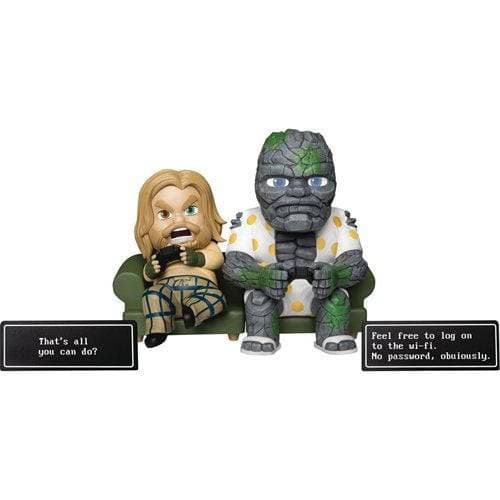 Beast Kingdom Avengers: Endgame - Bro Thor and Korg - MEA-025 Figure 2-Pack - SDCC 2021 Previews Exclusive Action & Toy Figures ToyShnip