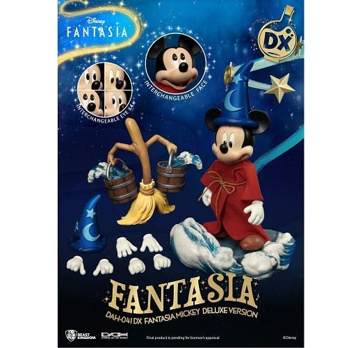 Beast Kingdom Disney Fantasia DAH-041DX Dynamic 8-Ction Mickey Deluxe Version Toys & Games ToyShnip