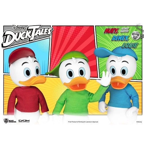 Beast Kingdom Ducktales DAH-069 Dynamic 8-Ction Huey Dewey Louie Action Figure Set Toys & Games ToyShnip