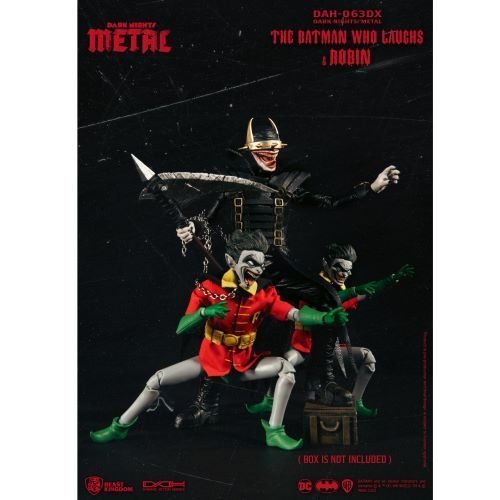 Beast Kingdom FCBD 2023 Dark Knight Metal DAH-063DX The Batman Who Laughs & Robins PX Toys & Games ToyShnip