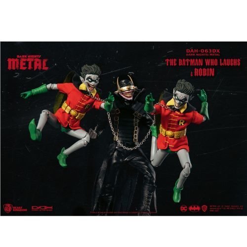 Beast Kingdom FCBD 2023 Dark Knight Metal DAH-063DX The Batman Who Laughs & Robins PX Toys & Games ToyShnip