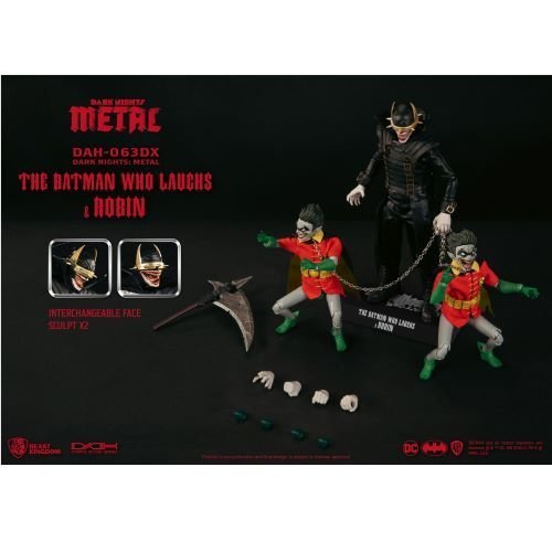 Beast Kingdom FCBD 2023 Dark Knight Metal DAH-063DX The Batman Who Laughs & Robins PX Toys & Games ToyShnip