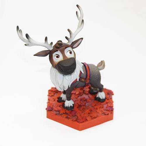 Beast Kingdom Frozen II - Elsa, Anna, Fire Spirit, the Nokk, Oalf - Mini Egg Attack Series MEA-014 6-Piece Figure Set Action Figure ToyShnip