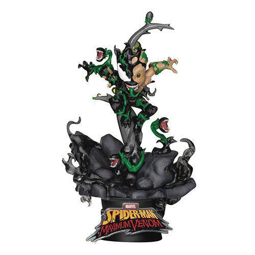 Beast Kingdom Marvel Comics: Maximum Venom - Little Groot - DS-068 D-Stage Series 6In Statue Action Figure ToyShnip