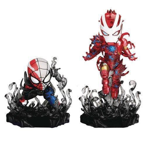 Beast Kingdom Marvel Comics: Maximum Venom Special 2-Pack Figure - MEA-018 SP - SDCC 2020 Previews Exclusive Toys & Games ToyShnip