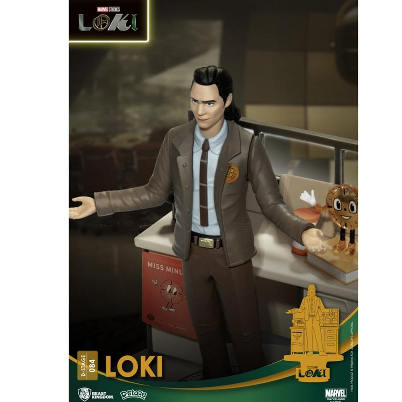 Beast Kingdom Marvel DS-084 Loki D-Stage 6-Inch Statue Toys & Games ToyShnip