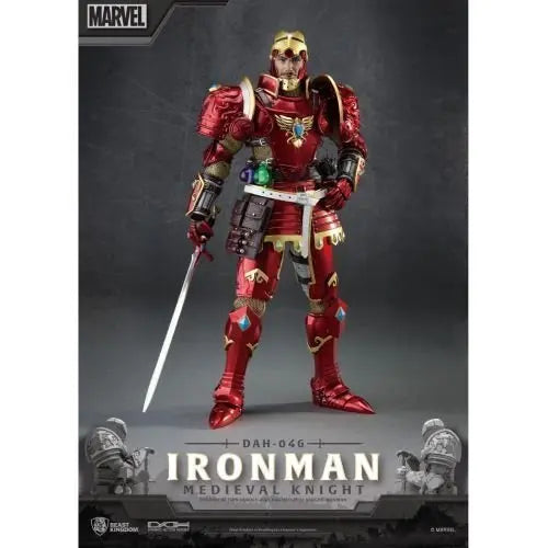 Beast Kingdom Medieval Knight Iron Man DAH-046 Dynamic 8-Ction Action Figure Toys & Games ToyShnip