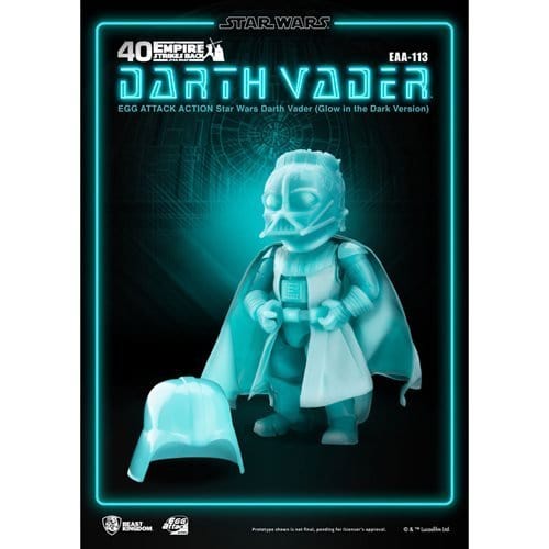 Beast Kingdom Star Wars EAA-113 Darth Vader Glow-in-the-Dark Action Figure Toys & Games ToyShnip