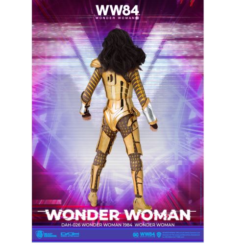 Beast Kingdom Wonder Woman 1984 DAH-026 Dynamic 8-Ction Golden Armor Action Figure Toys & Games ToyShnip