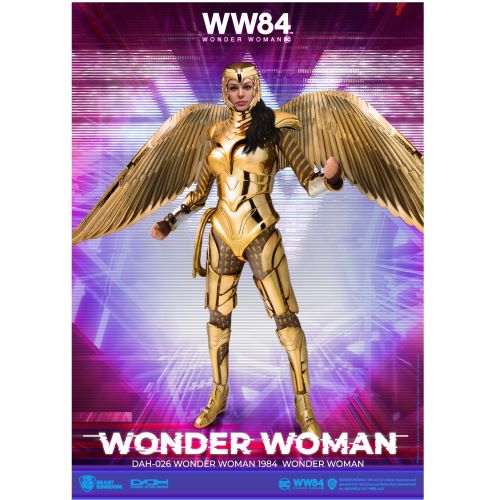 Beast Kingdom Wonder Woman 1984 DAH-026 Dynamic 8-Ction Golden Armor Action Figure Toys & Games ToyShnip