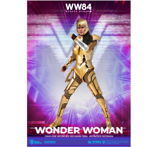 Beast Kingdom Wonder Woman 1984 DAH-026 Dynamic 8-Ction Golden Armor Action Figure Toys & Games ToyShnip