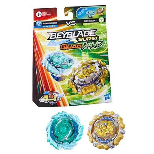 Beyblade Burst Quad Drive Dual Packs - Choose your Beyblade Battle Tops ToyShnip