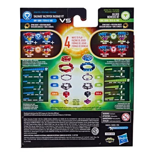 Beyblade Burst Quad Drive Dual Packs - Choose your Beyblade Battle Tops ToyShnip