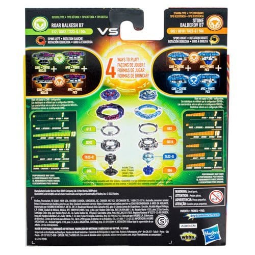 Beyblade Burst Quad Drive Dual Packs - Choose your Beyblade Battle Tops ToyShnip