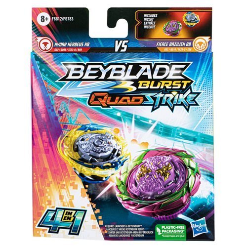 Beyblade Burst QuadStrike Dual Pack - Choose your Beyblade Battle Tops ToyShnip