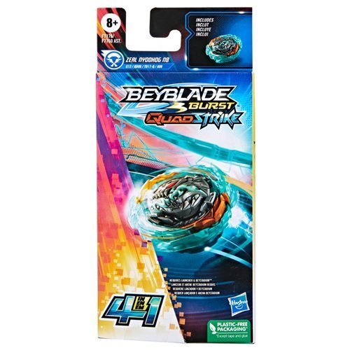 Beyblade Burst QuadStrike Single Pack Tops - Choose your Beyblade Battle Tops ToyShnip